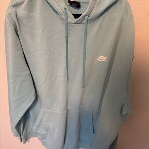 Nike Soft Blue unisex Hoodie great condition
